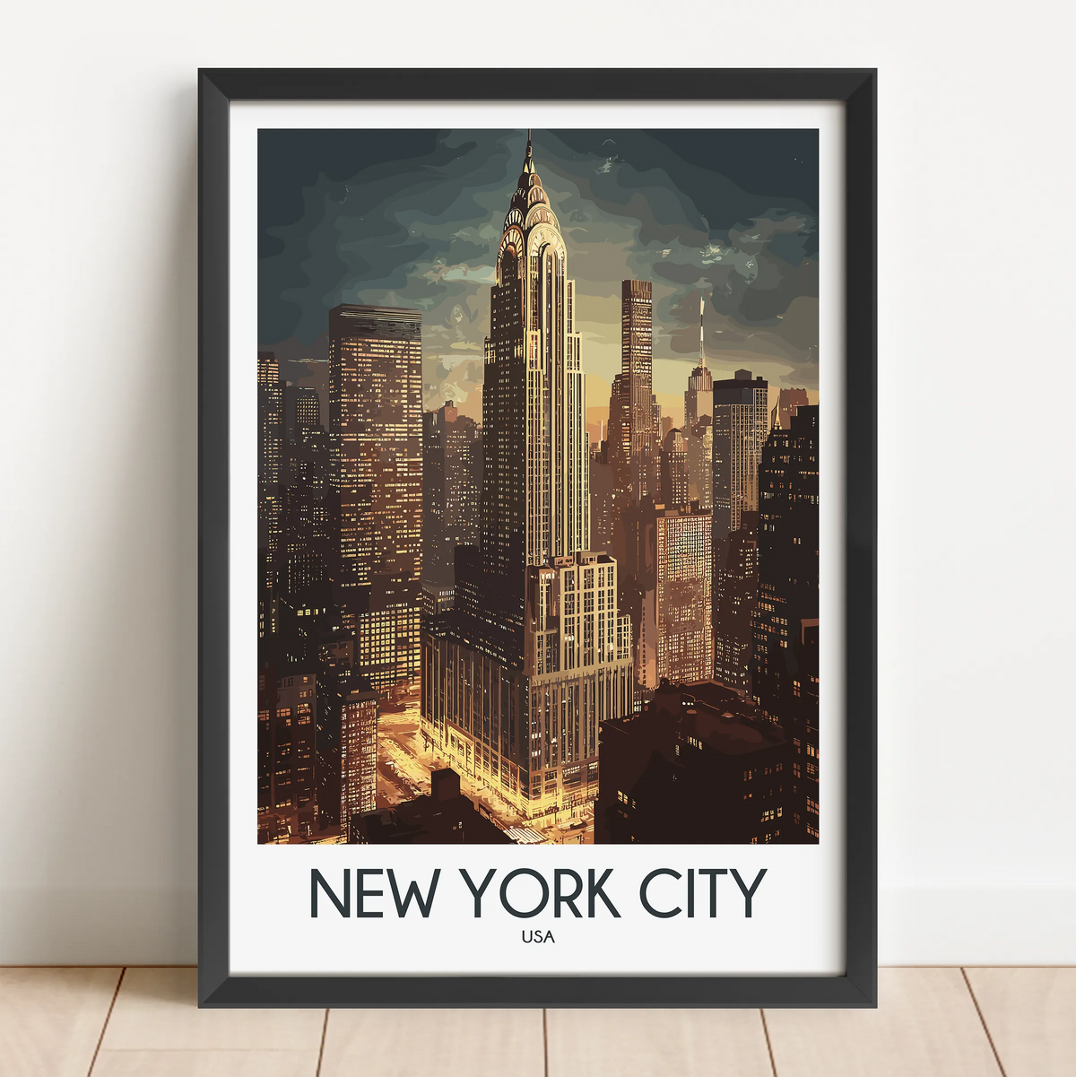 New York City Minimalist Wall Art