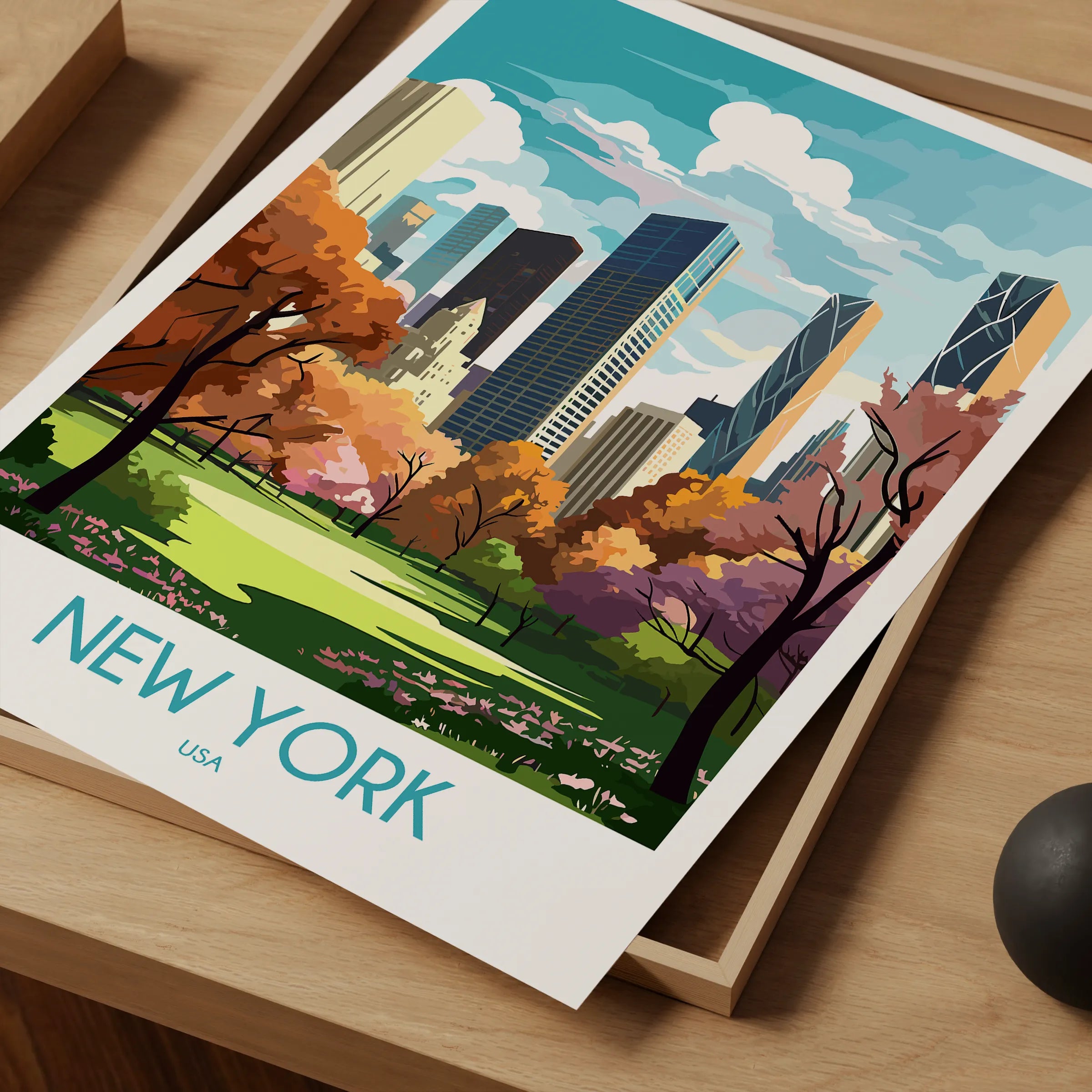 New York Destination Art Gift