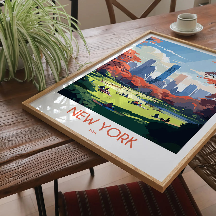 New York Destination Art Gift