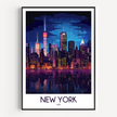 New York Destination Art Gift