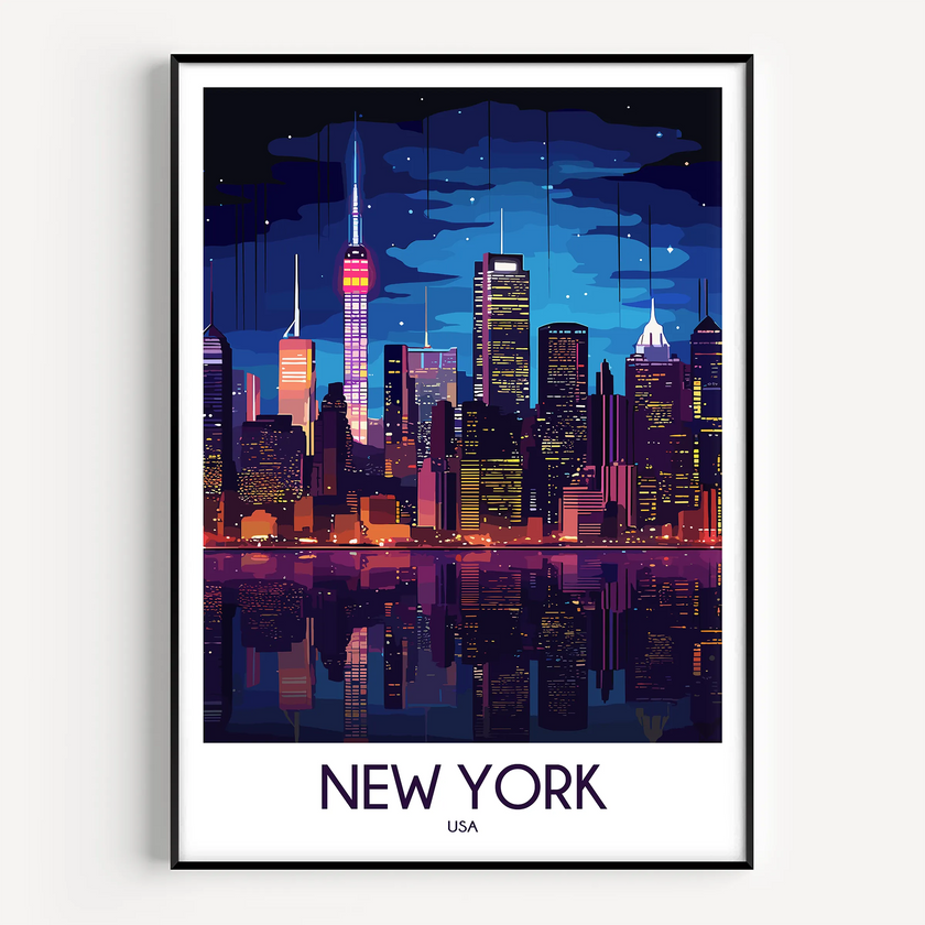 New York Destination Art Gift