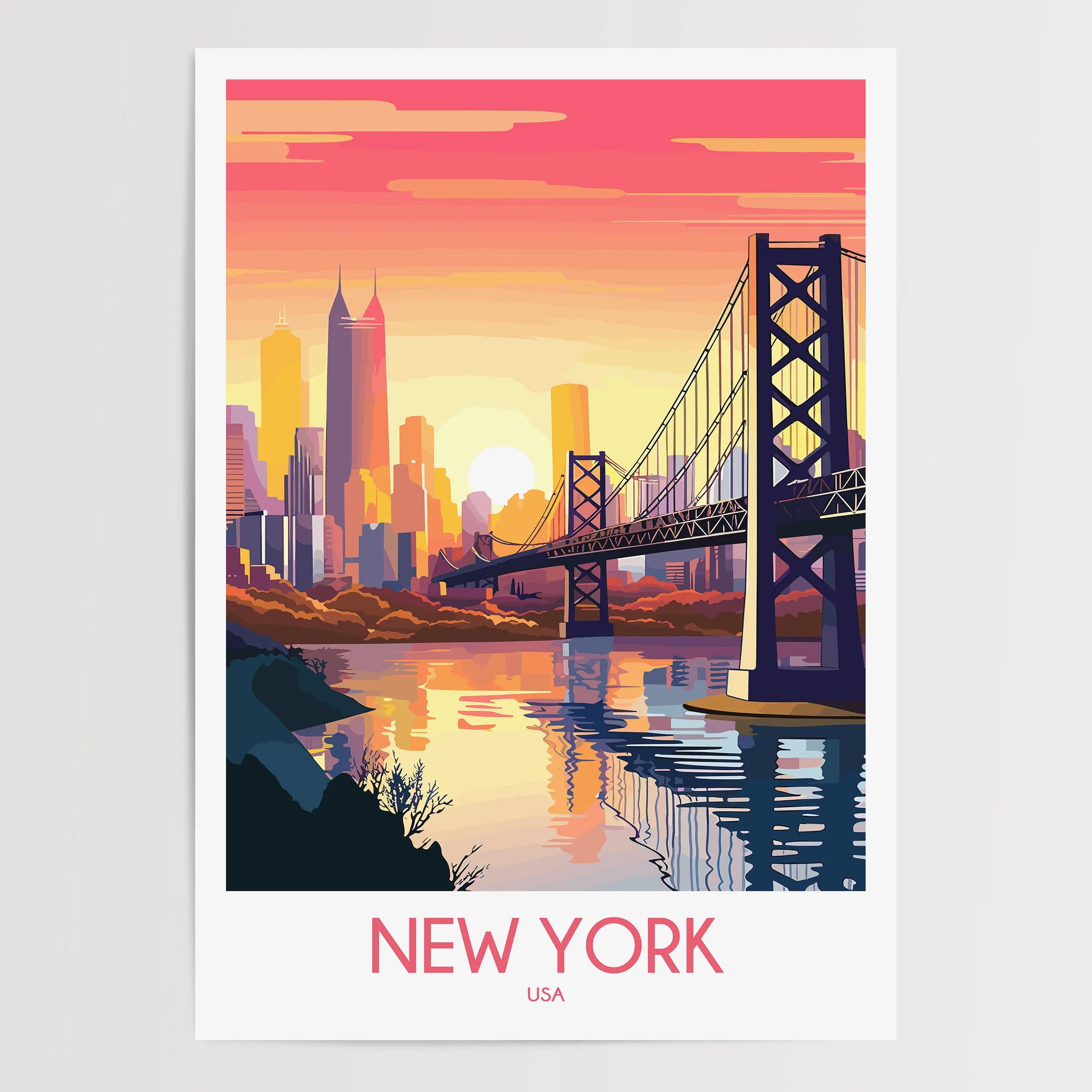New York Gallery Quality Print