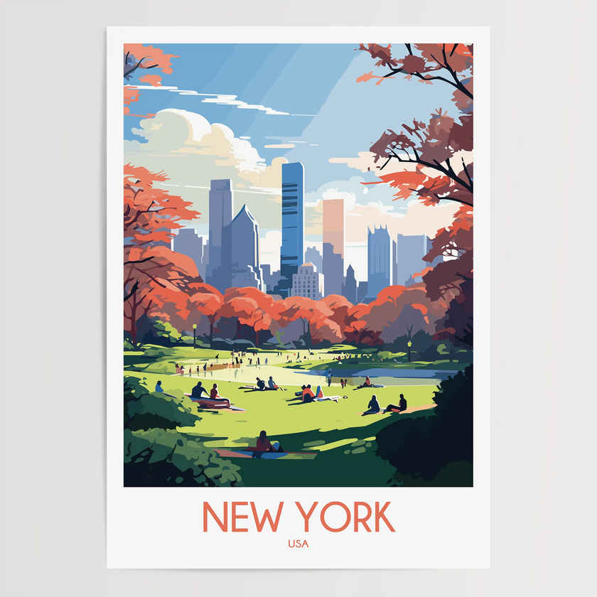 New York Home Office Decor
