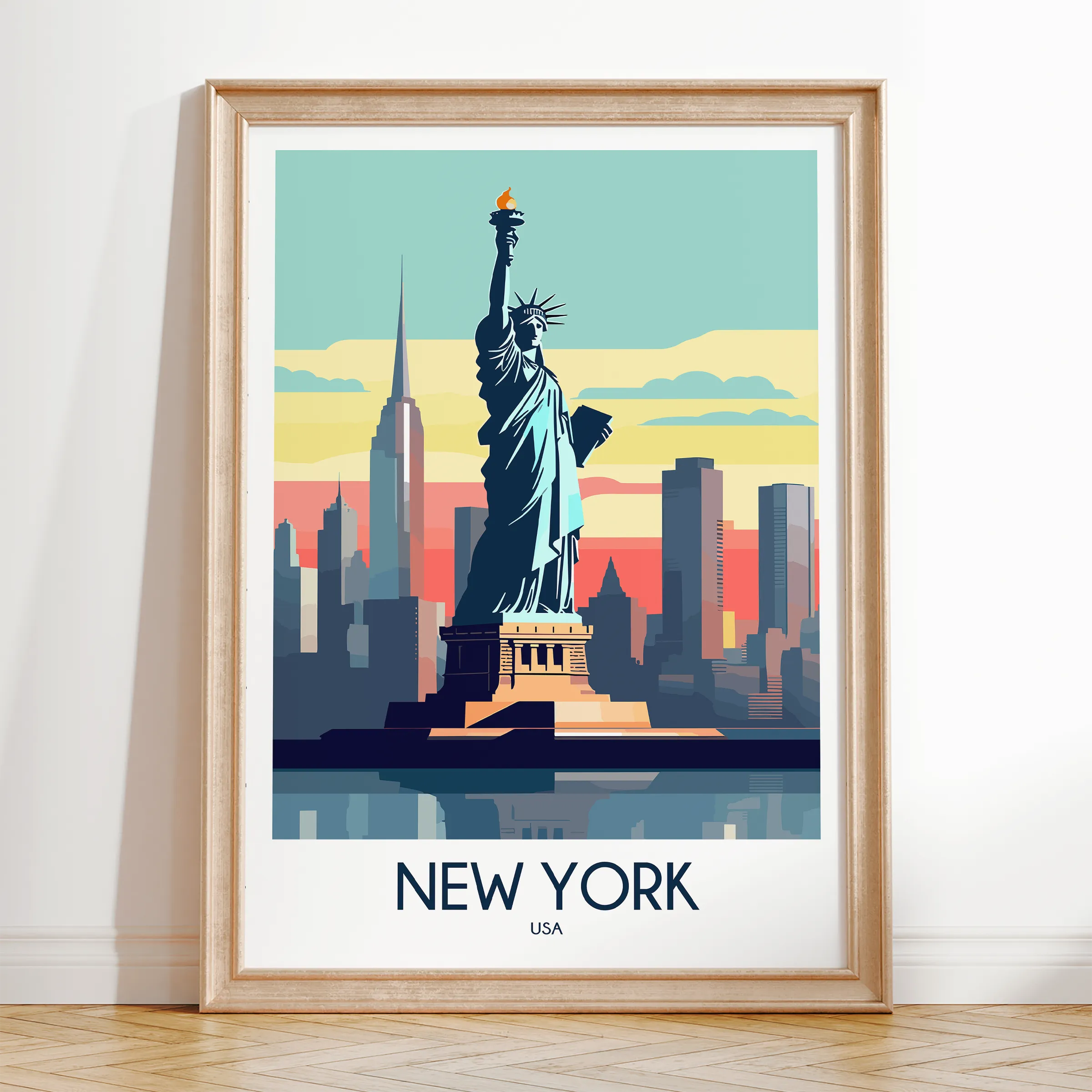 New York Minimalist Wall Art