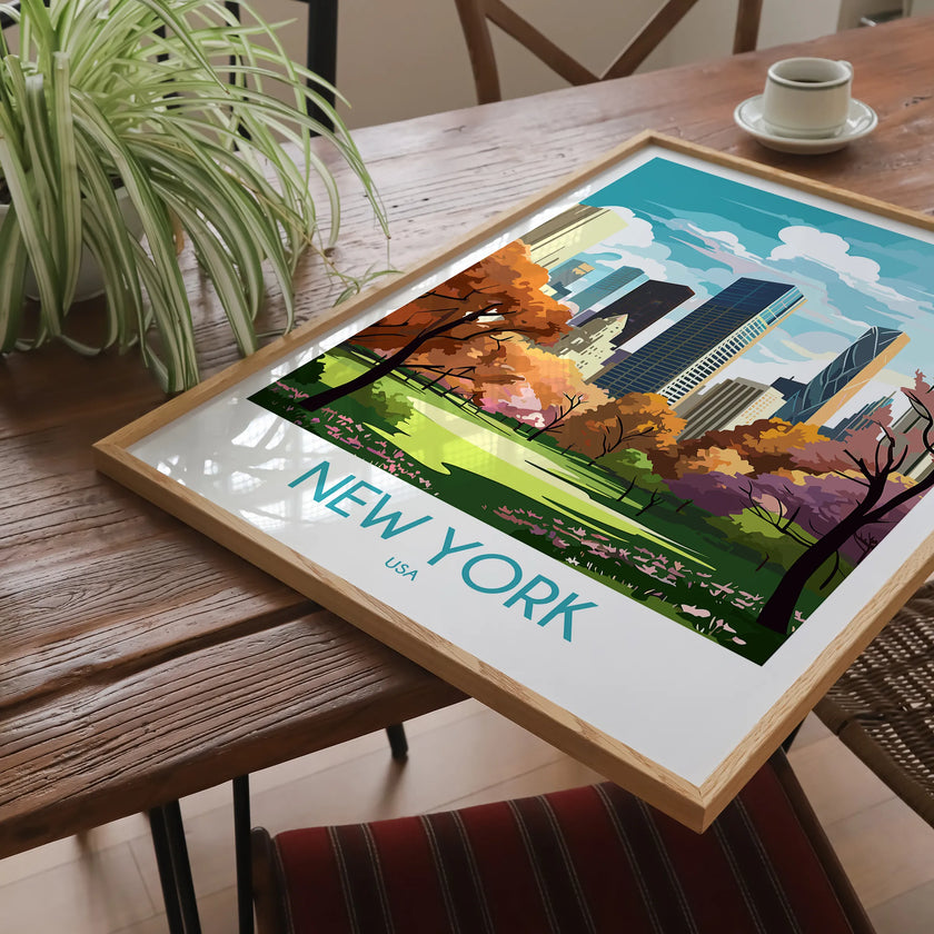 New York Minimalist Wall Art