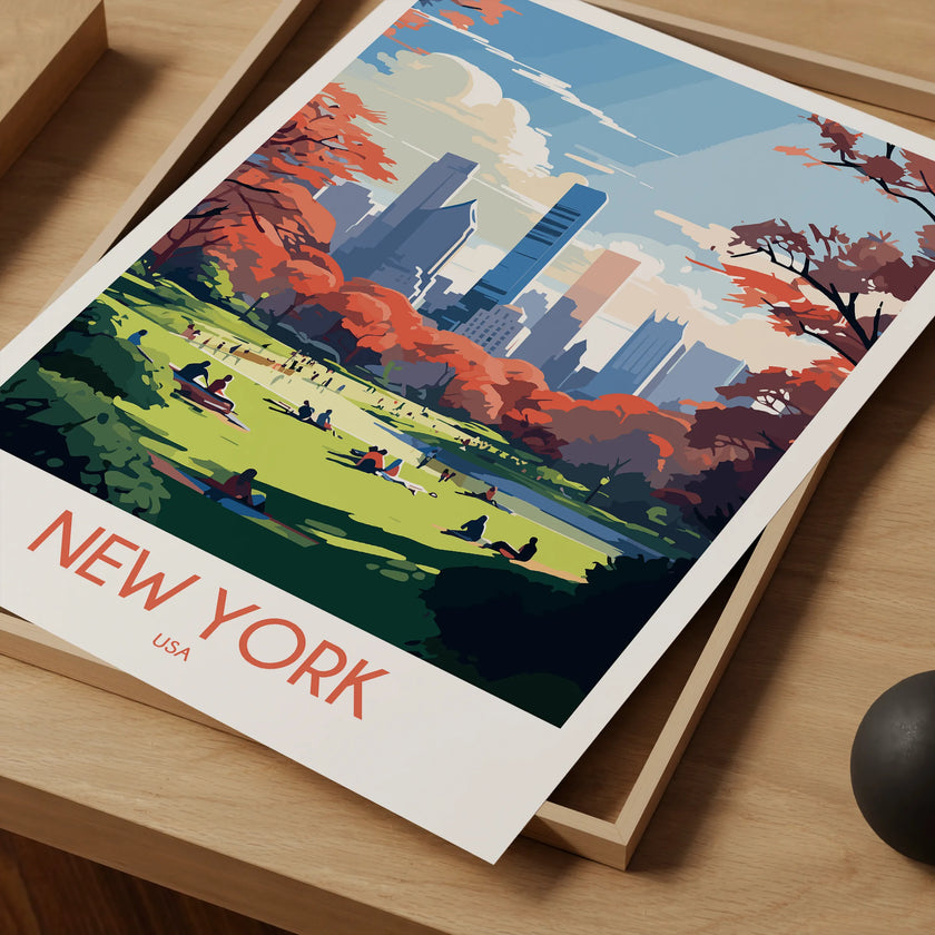New York Scenic Landscape Art