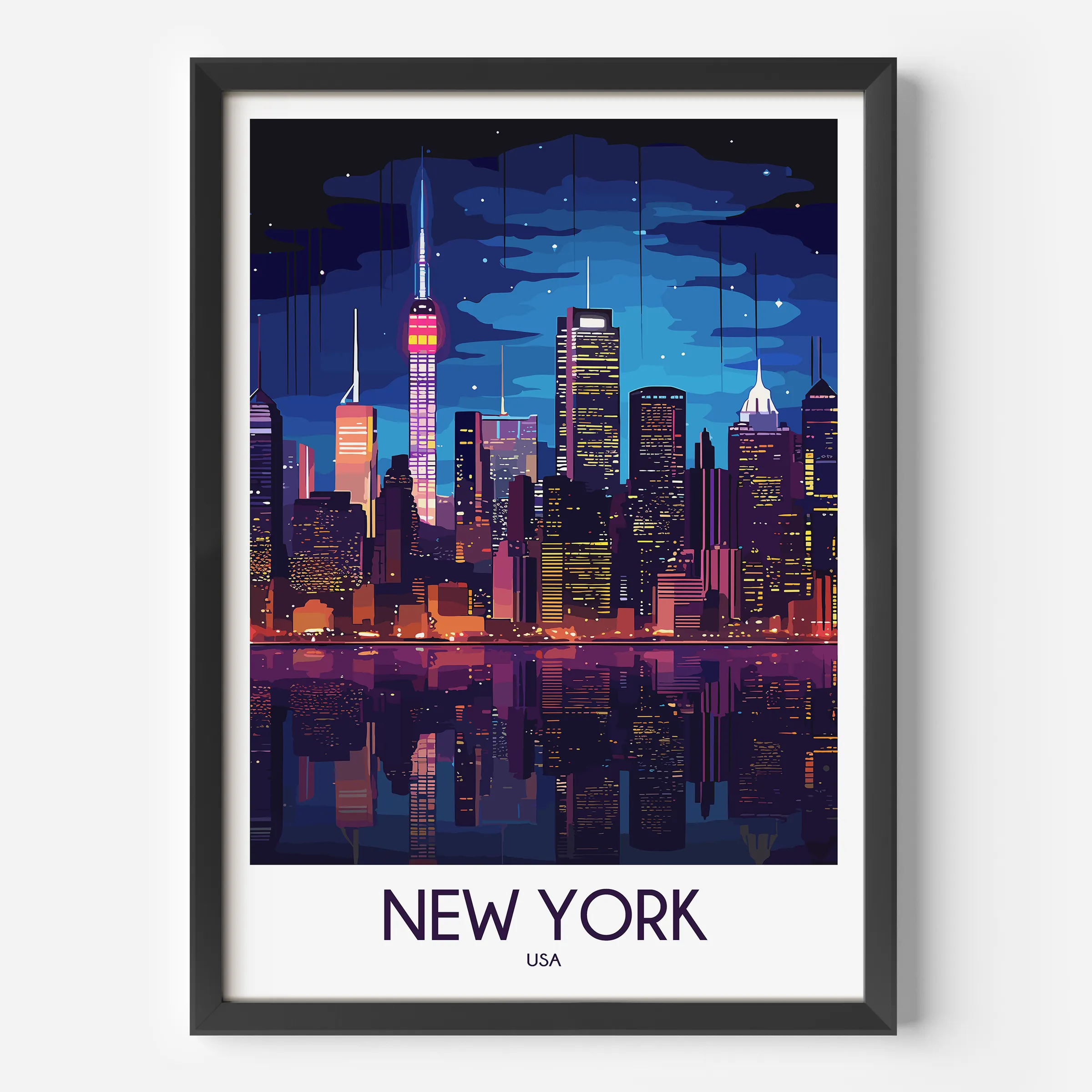 New York Scenic Landscape Art