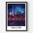 New York Scenic Landscape Art
