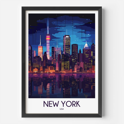 New York Scenic Landscape Art