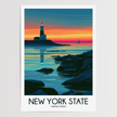 New York State Home Office Decor