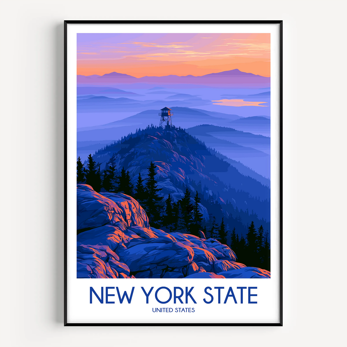 New York State Home Office Decor