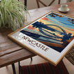 Newcastle Scenic Landscape Art