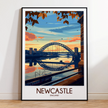 Newcastle Souvenir Poster Print
