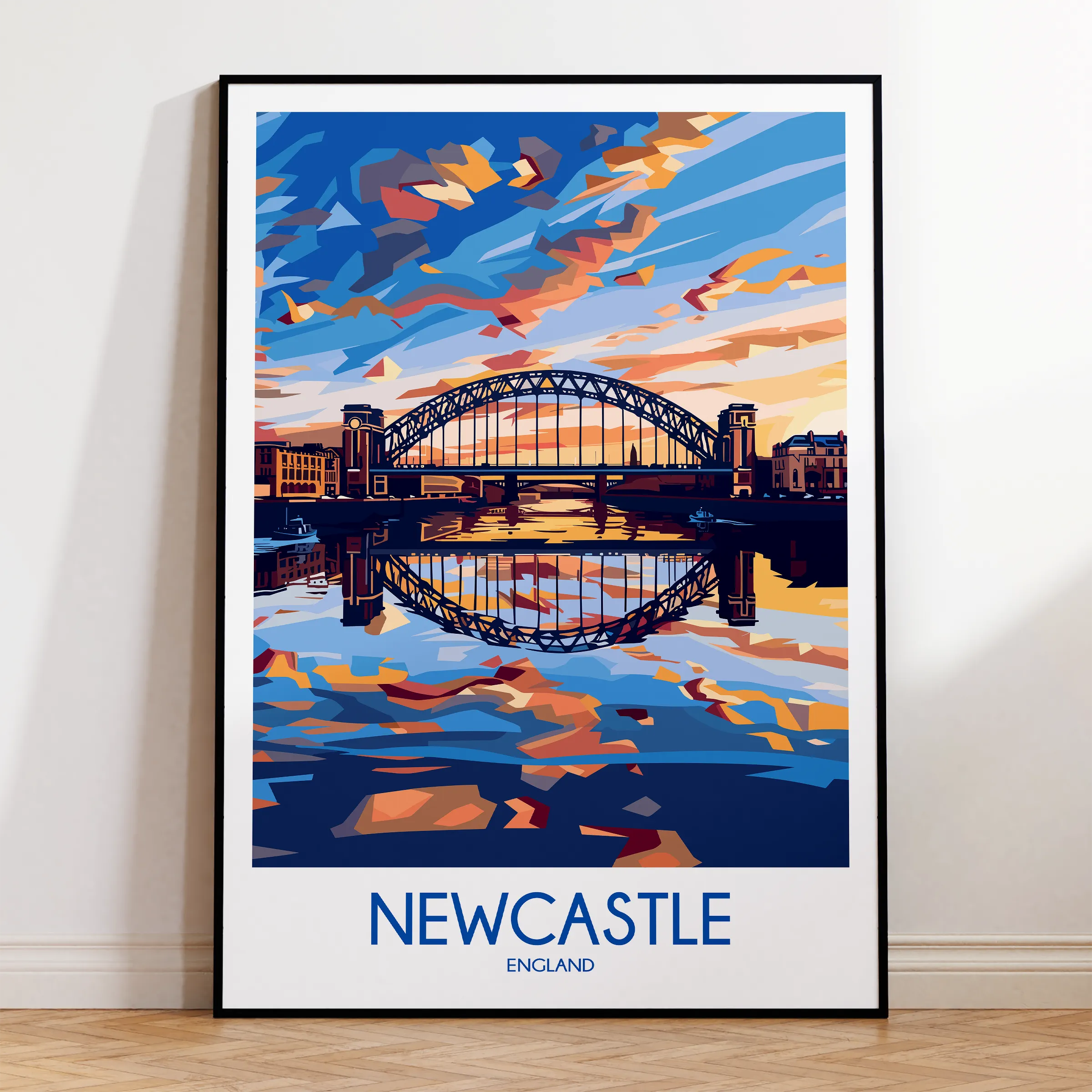 Newcastle Souvenir Poster Print