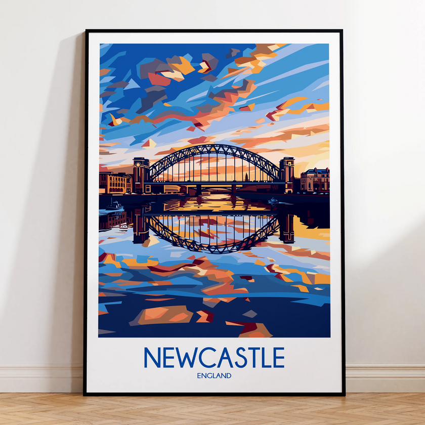 Newcastle Souvenir Poster Print