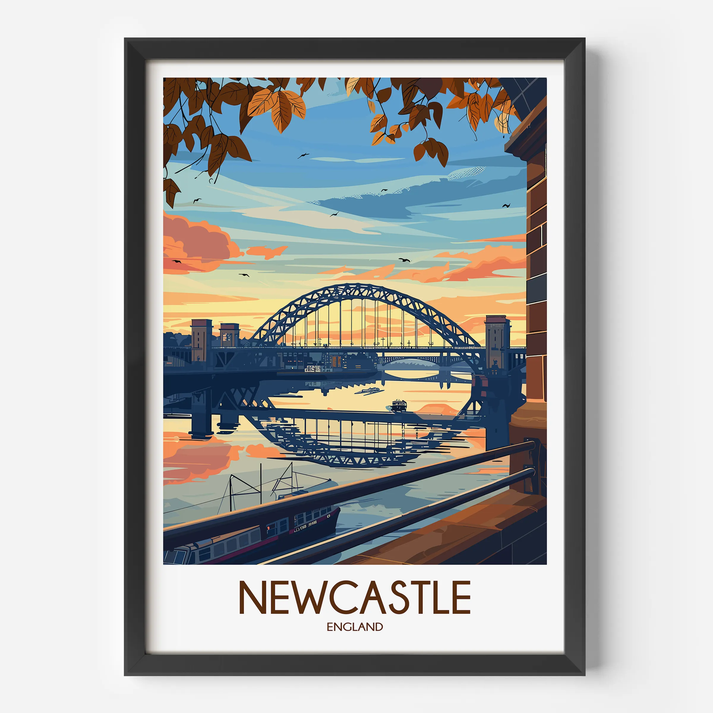 Newcastle Travel Memory Gift
