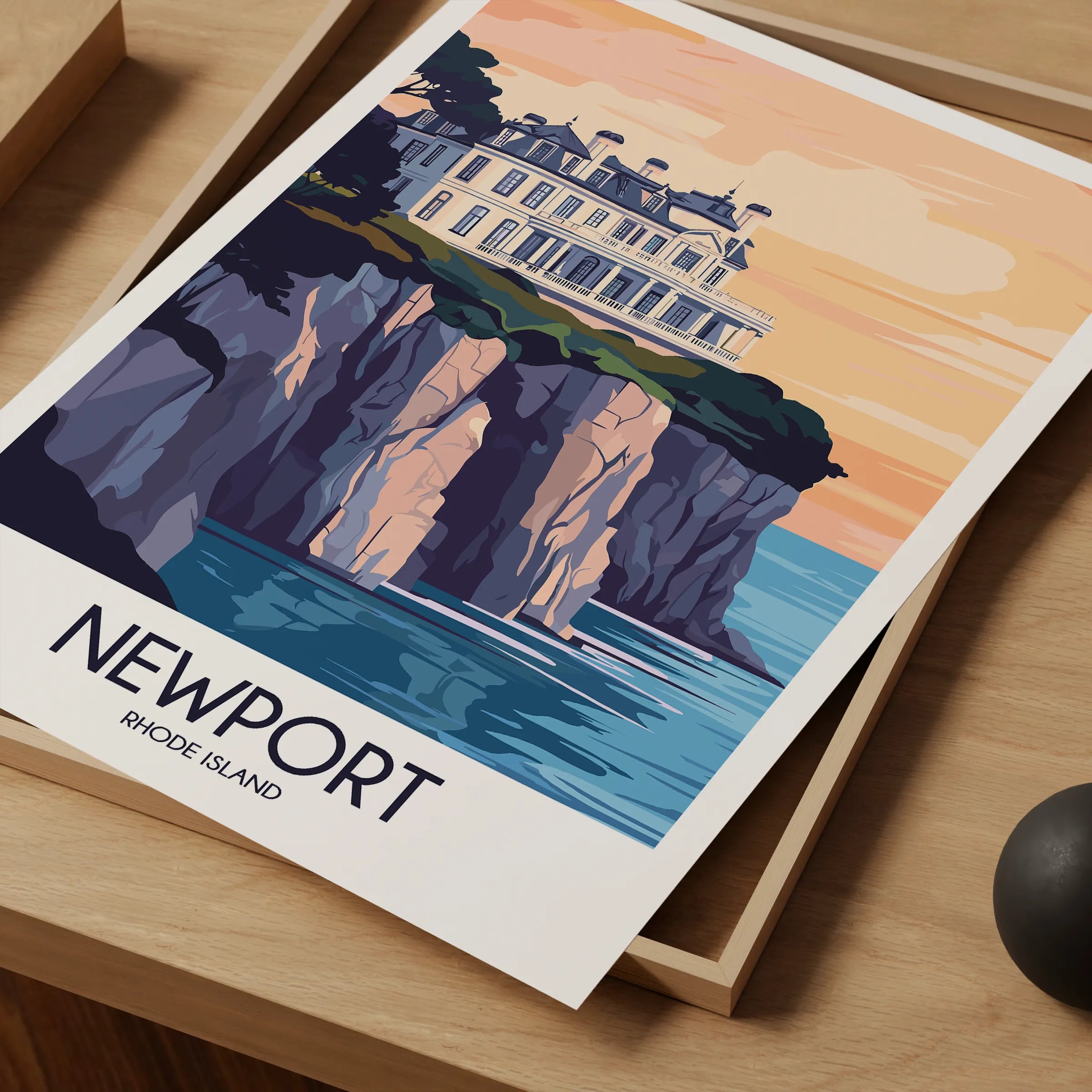 Newport Minimalist Wall Art