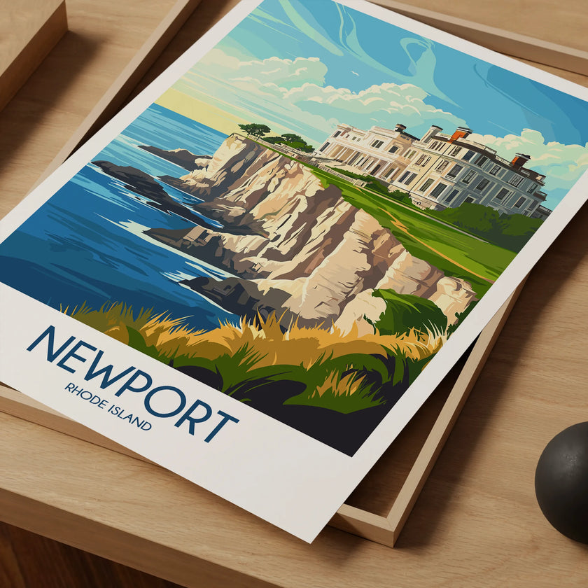 Newport Souvenir Poster Print