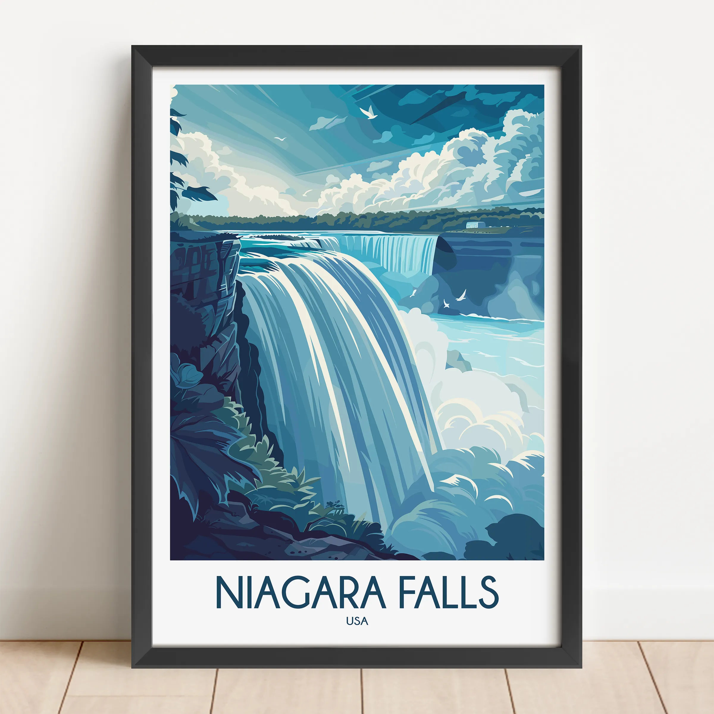 Niagara Falls Destination Art Gift