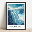 Niagara Falls Destination Art Gift