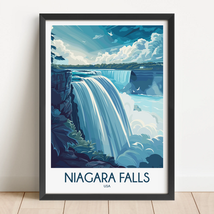 Niagara Falls Destination Art Gift