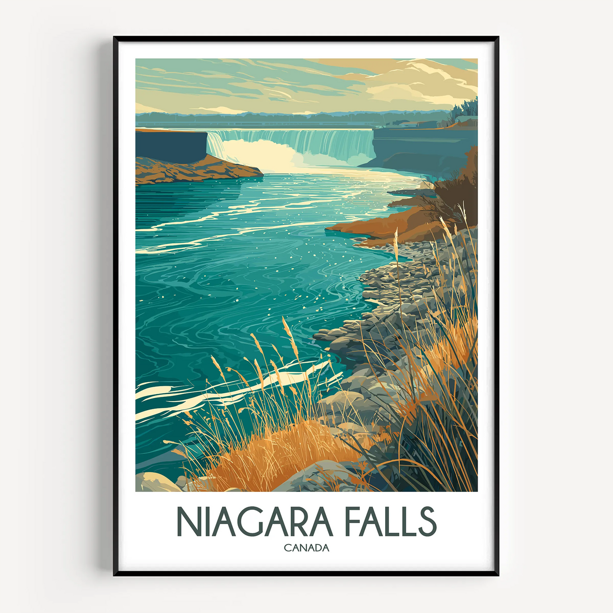 Niagara Falls Destination Art Gift