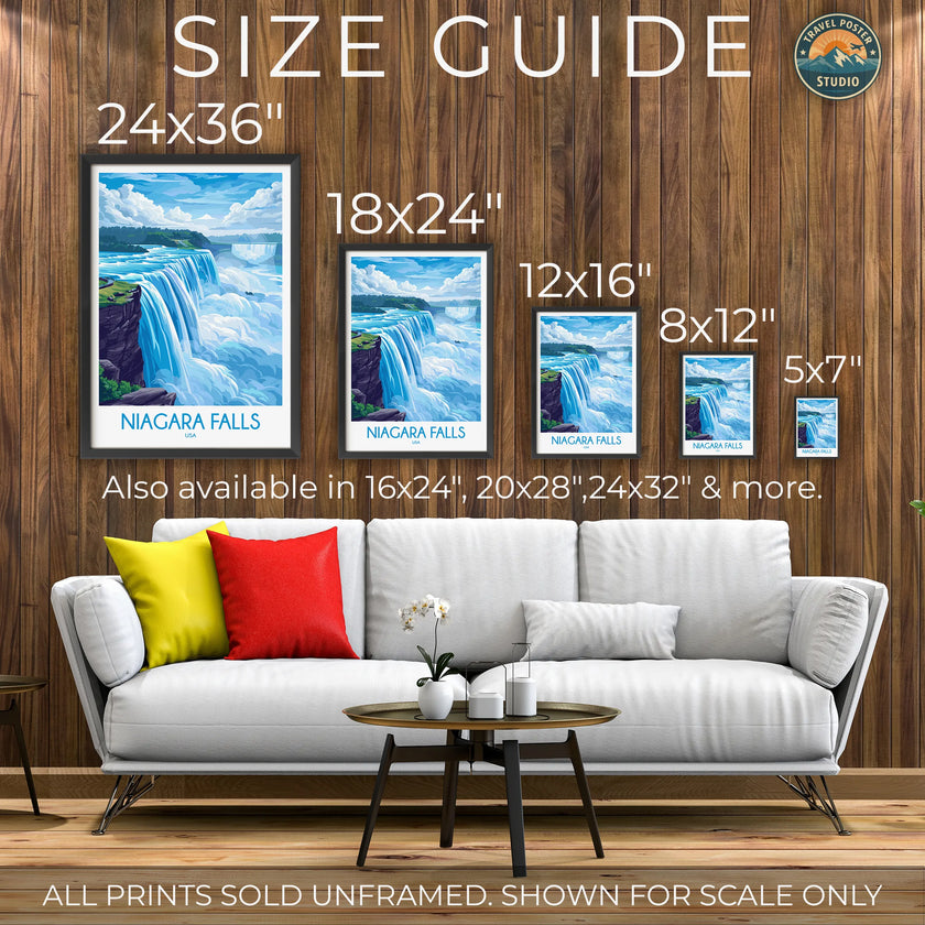 Niagara Falls Home Office Decor