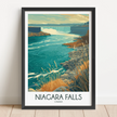 Niagara Falls Minimalist Wall Art