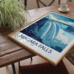 Niagara Falls Scenic Landscape Art