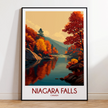 Niagara Falls Scenic Landscape Art