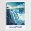 Niagara Falls Souvenir Poster Print