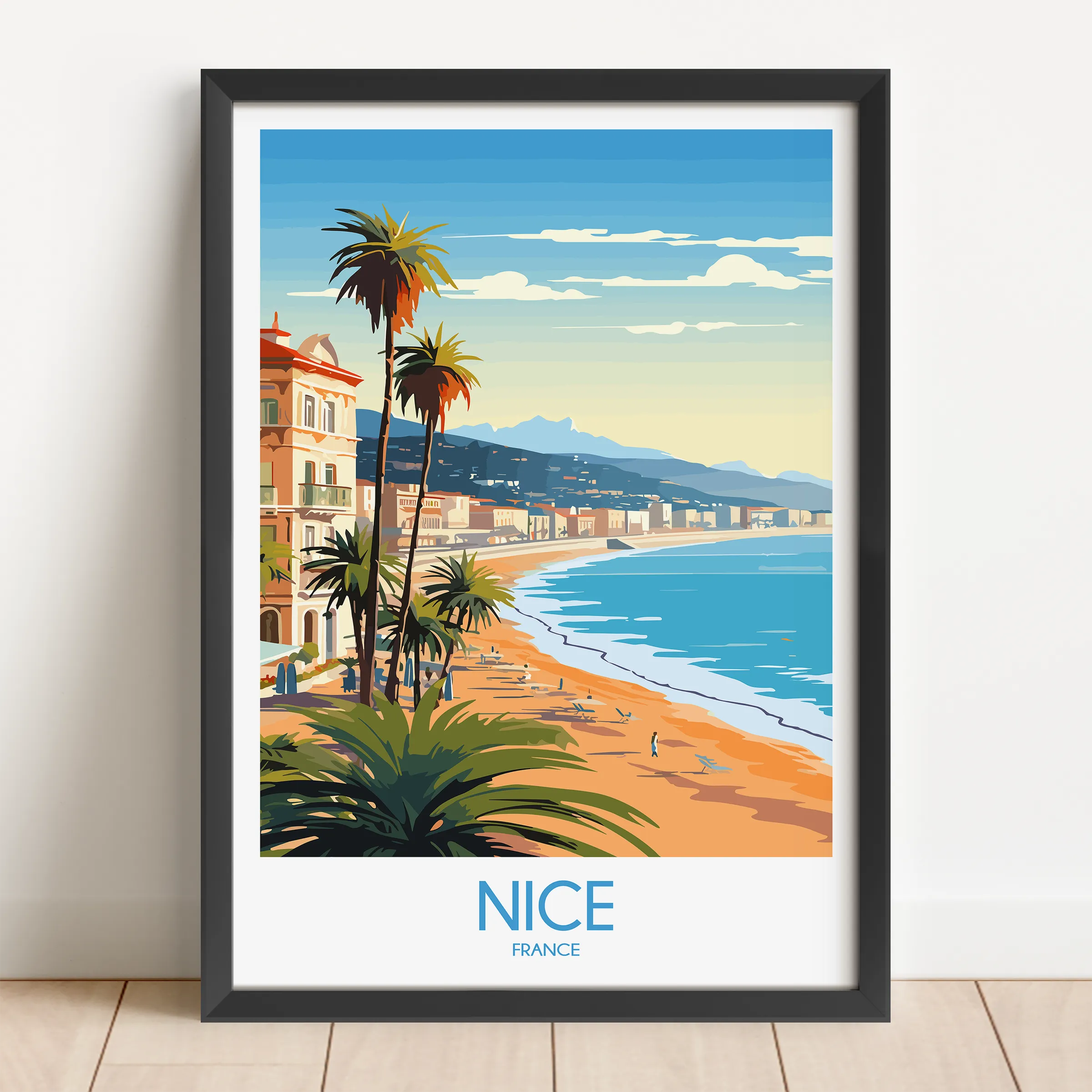 Nice Modern Travel Poster