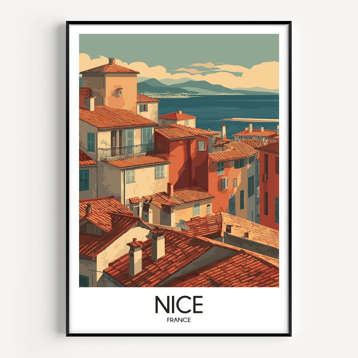 Nice Modern Travel Poster