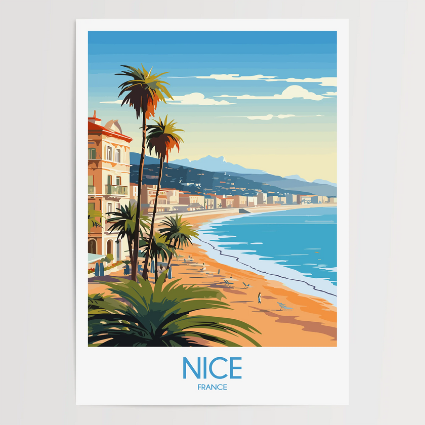 Nice Retro Travel Illustration