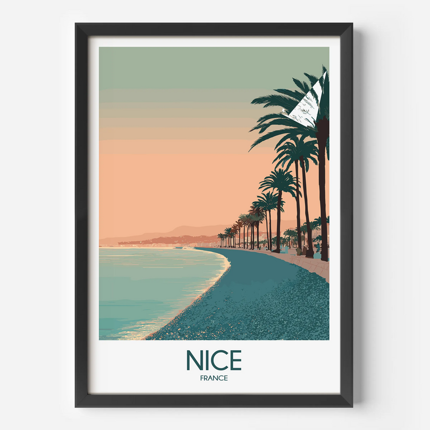 Nice Retro Travel Illustration