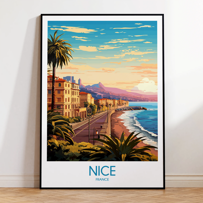 Nice Retro Travel Illustration