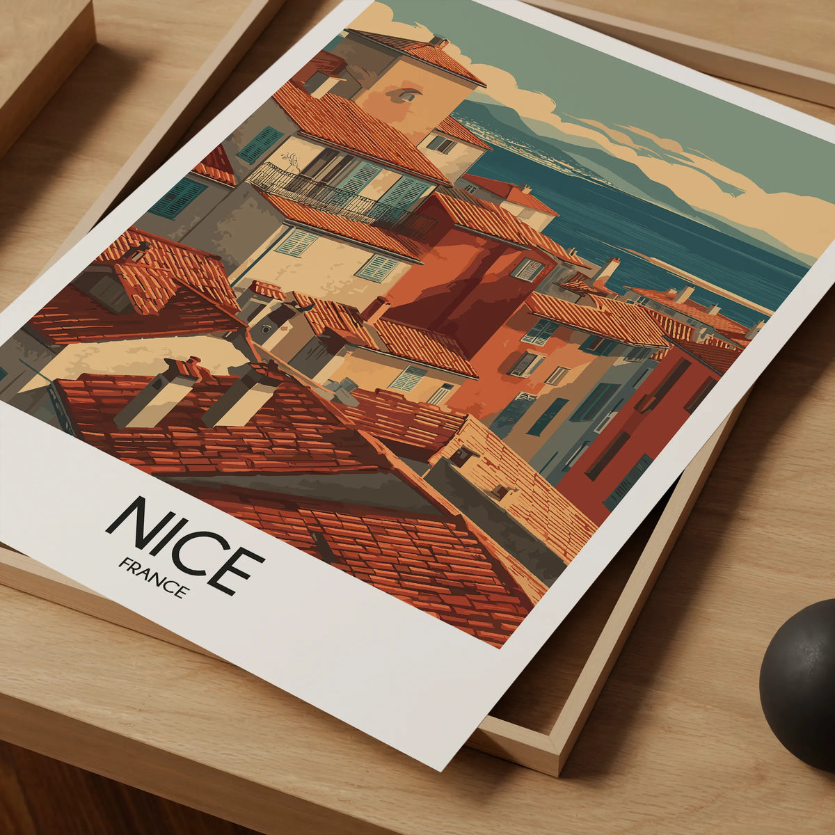 Nice Souvenir Poster Print