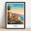 Nice Souvenir Poster Print
