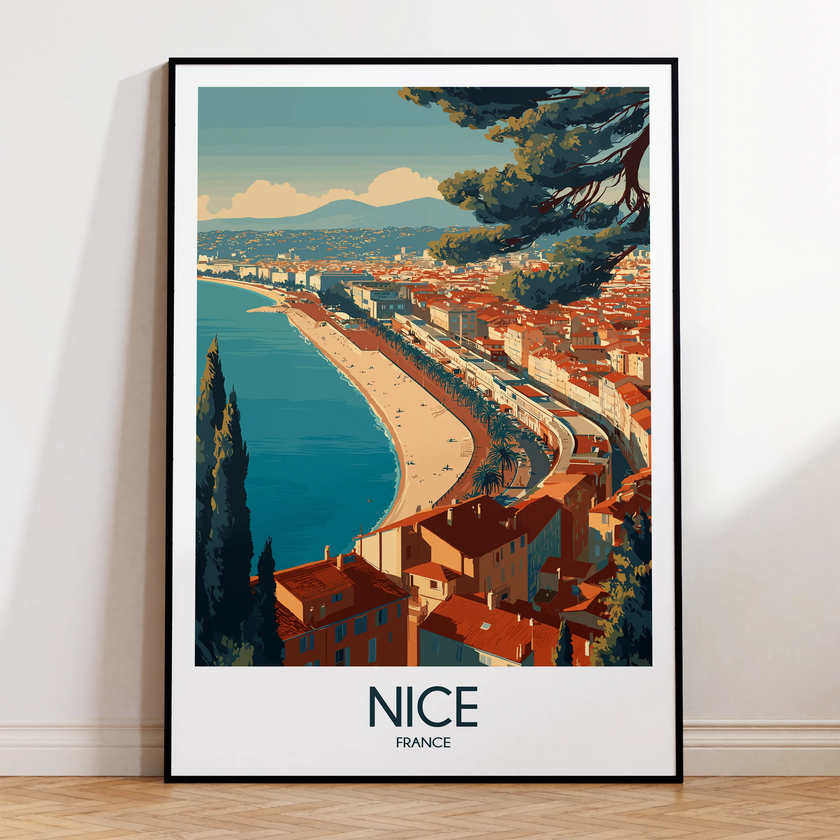 Nice Souvenir Poster Print