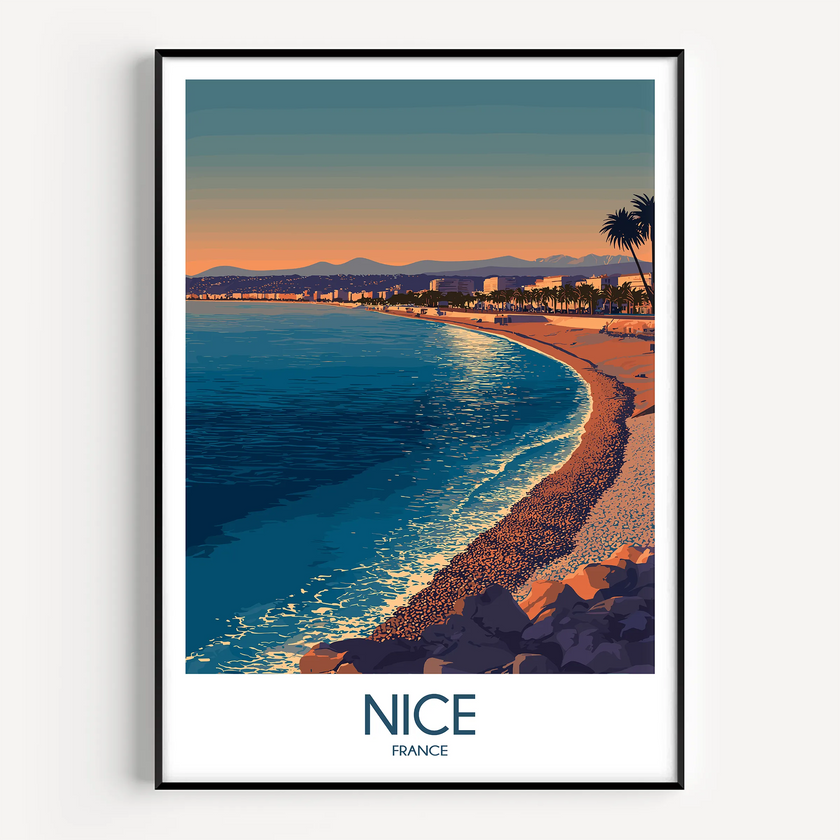 Nice Souvenir Poster Print