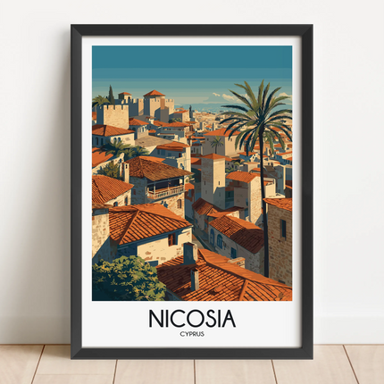 Nicosia Destination Art Gift