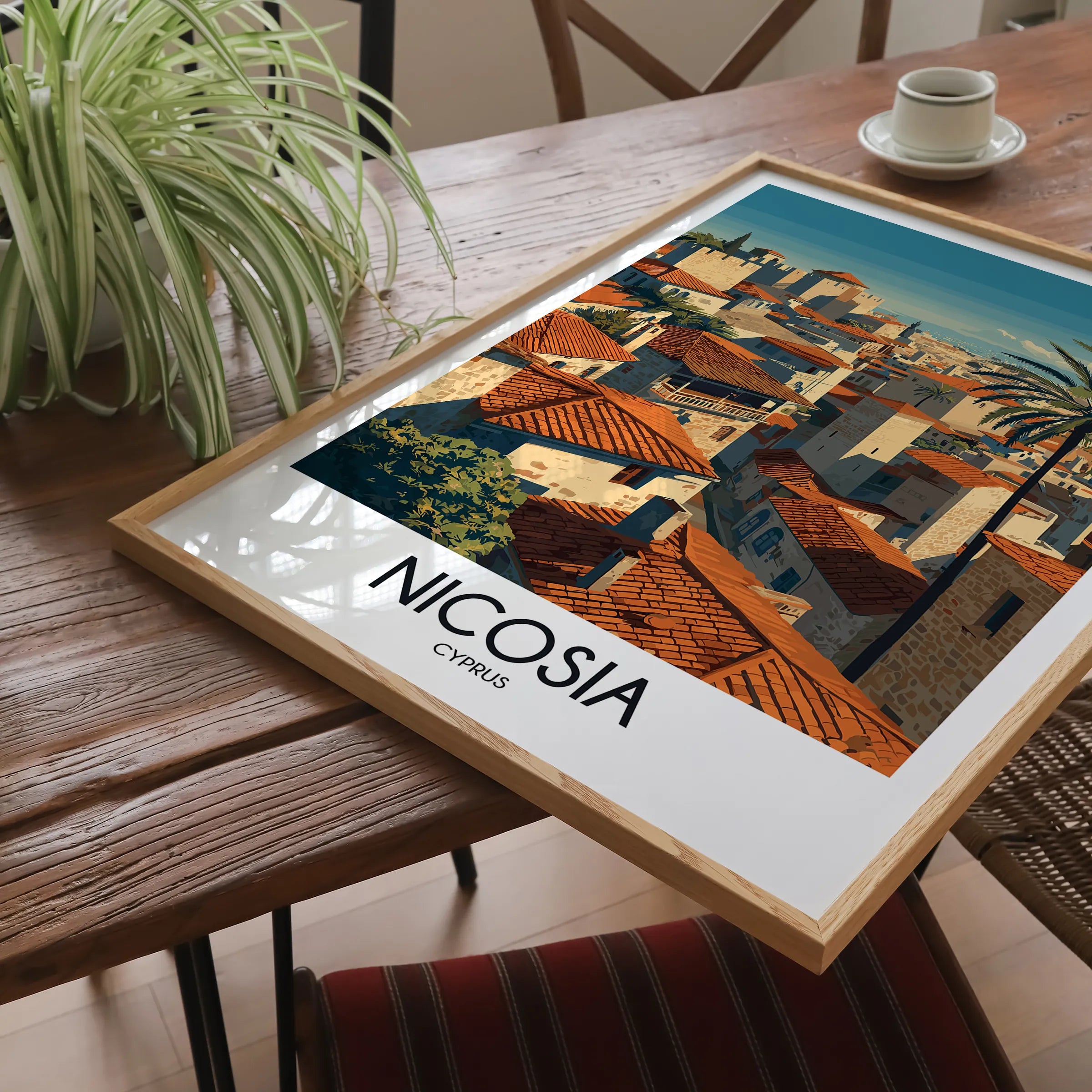 Nicosia Minimalist Wall Art