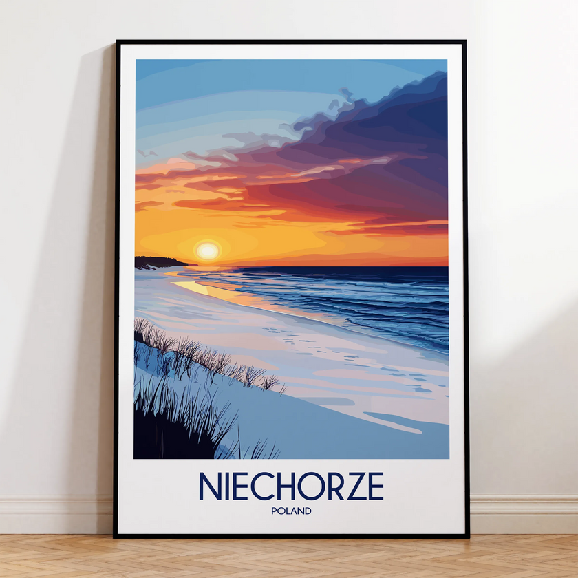 Niechorze Minimalist Wall Art