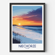 Niechorze Modern Travel Poster