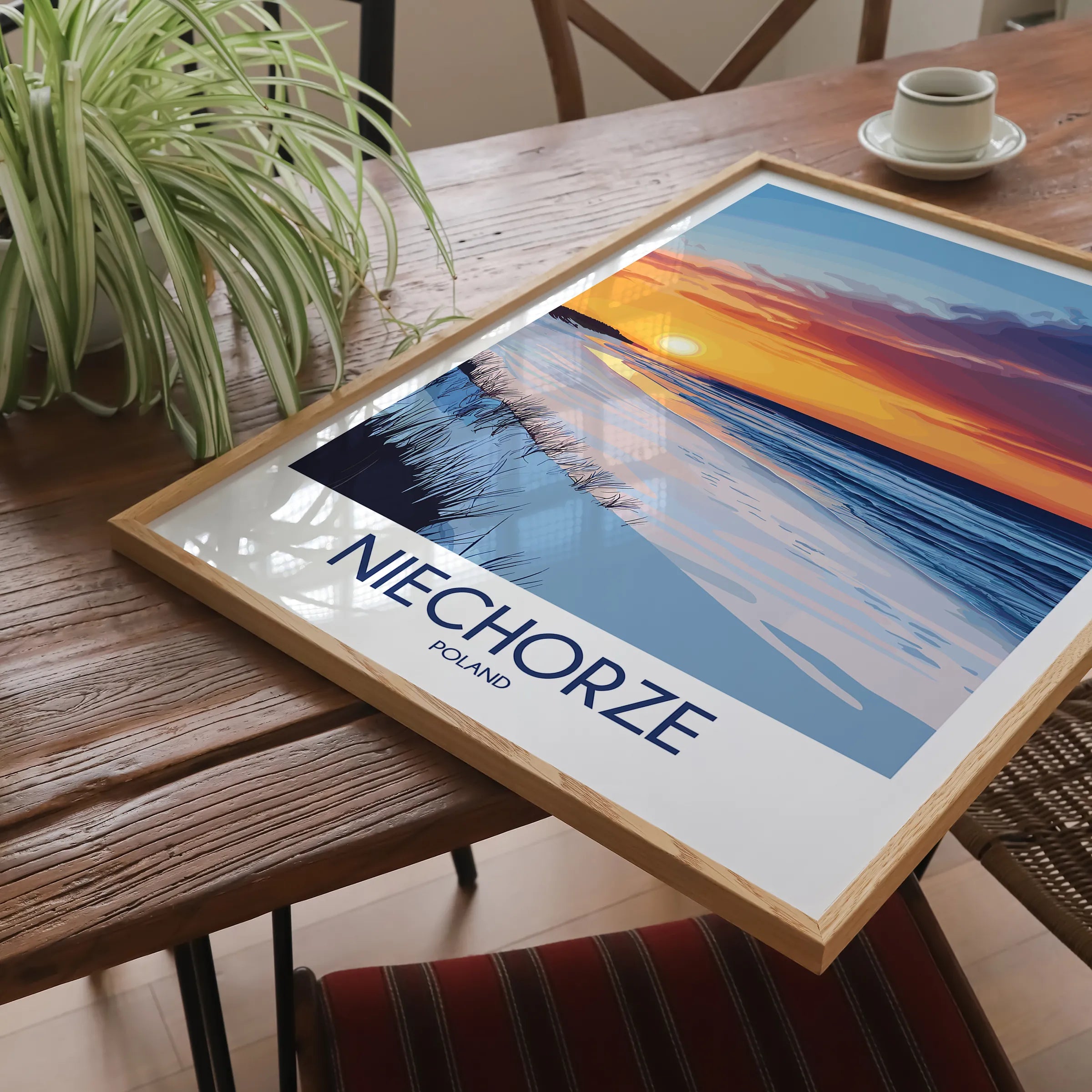 Niechorze Souvenir Poster Print