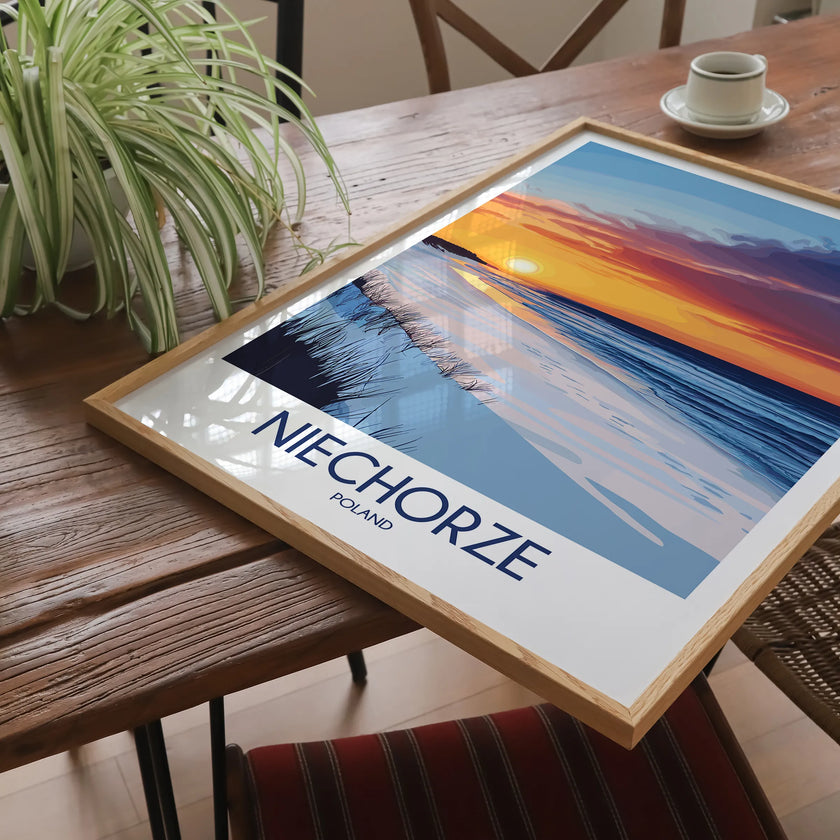 Niechorze Souvenir Poster Print