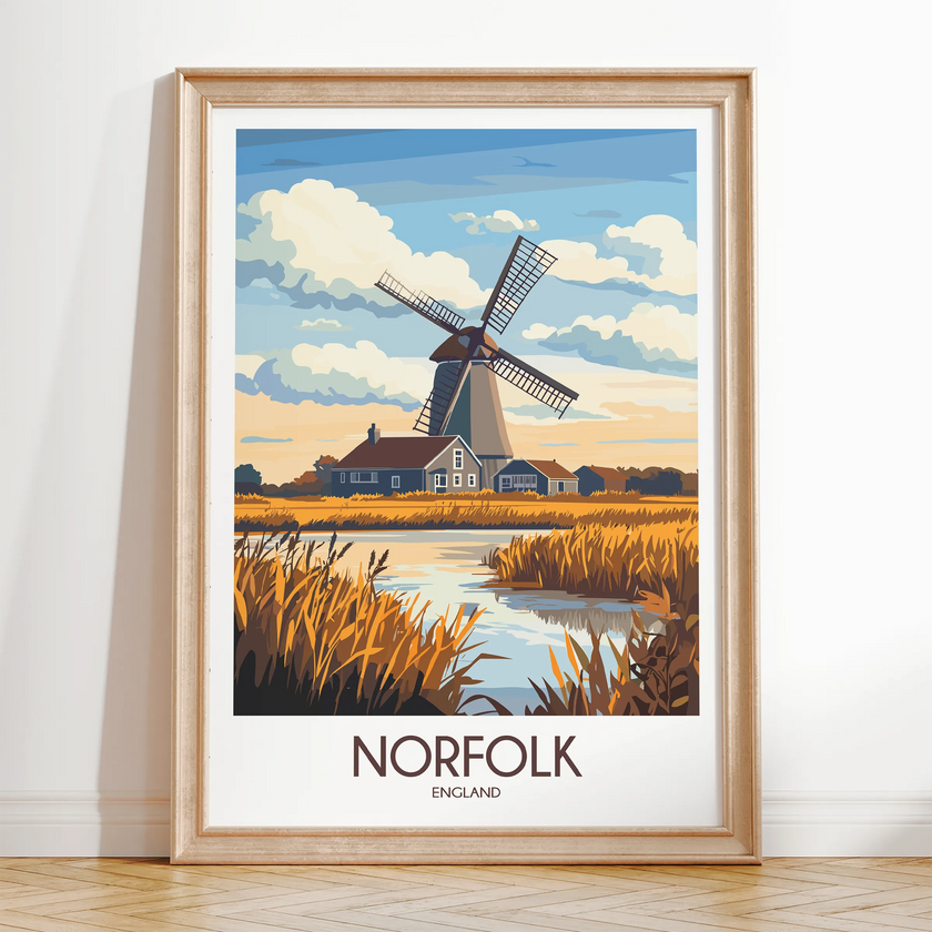 Norfolk Destination Art Gift