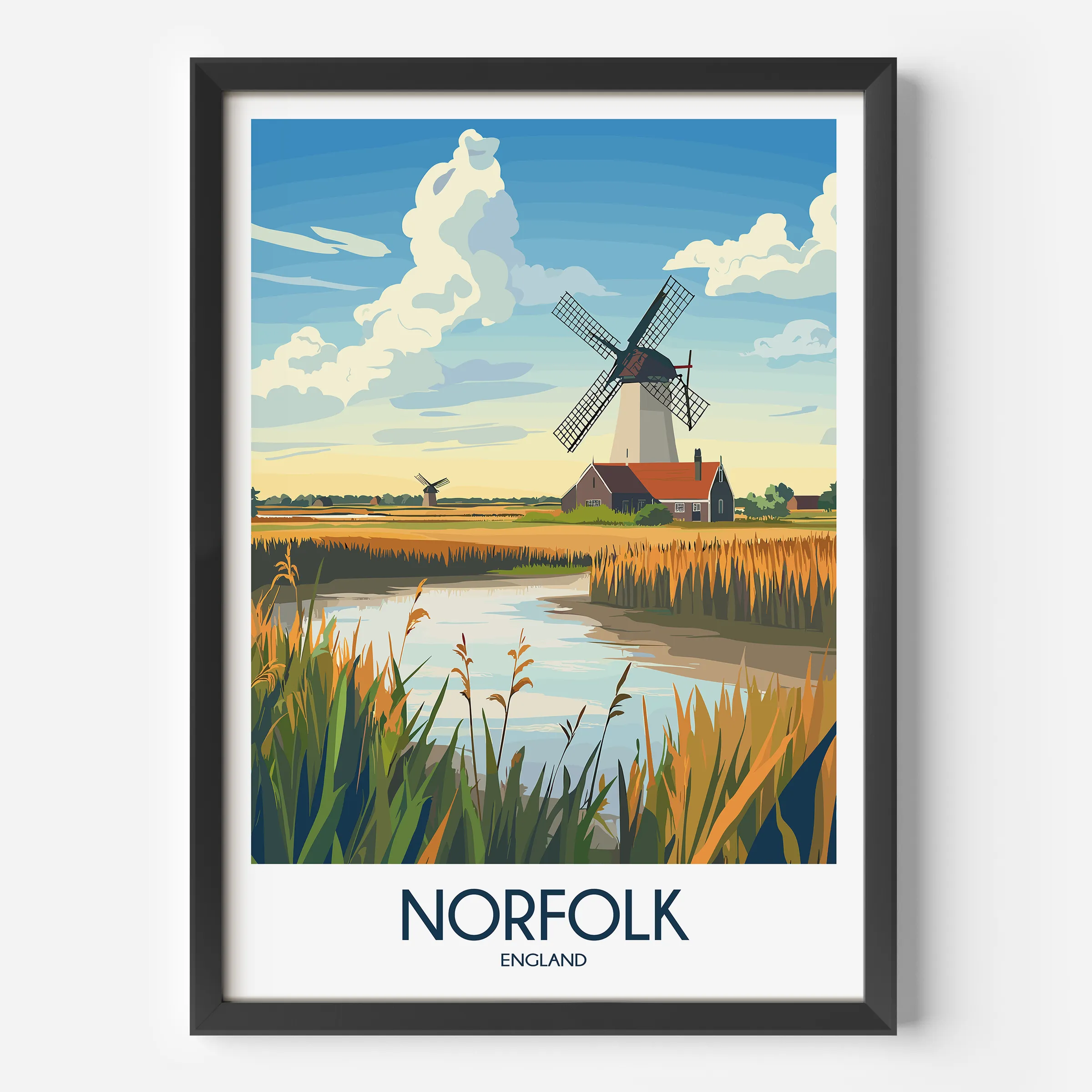 Norfolk Destination Art Gift