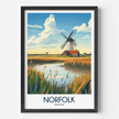 Norfolk Destination Art Gift
