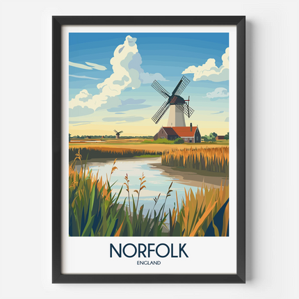 Norfolk Destination Art Gift
